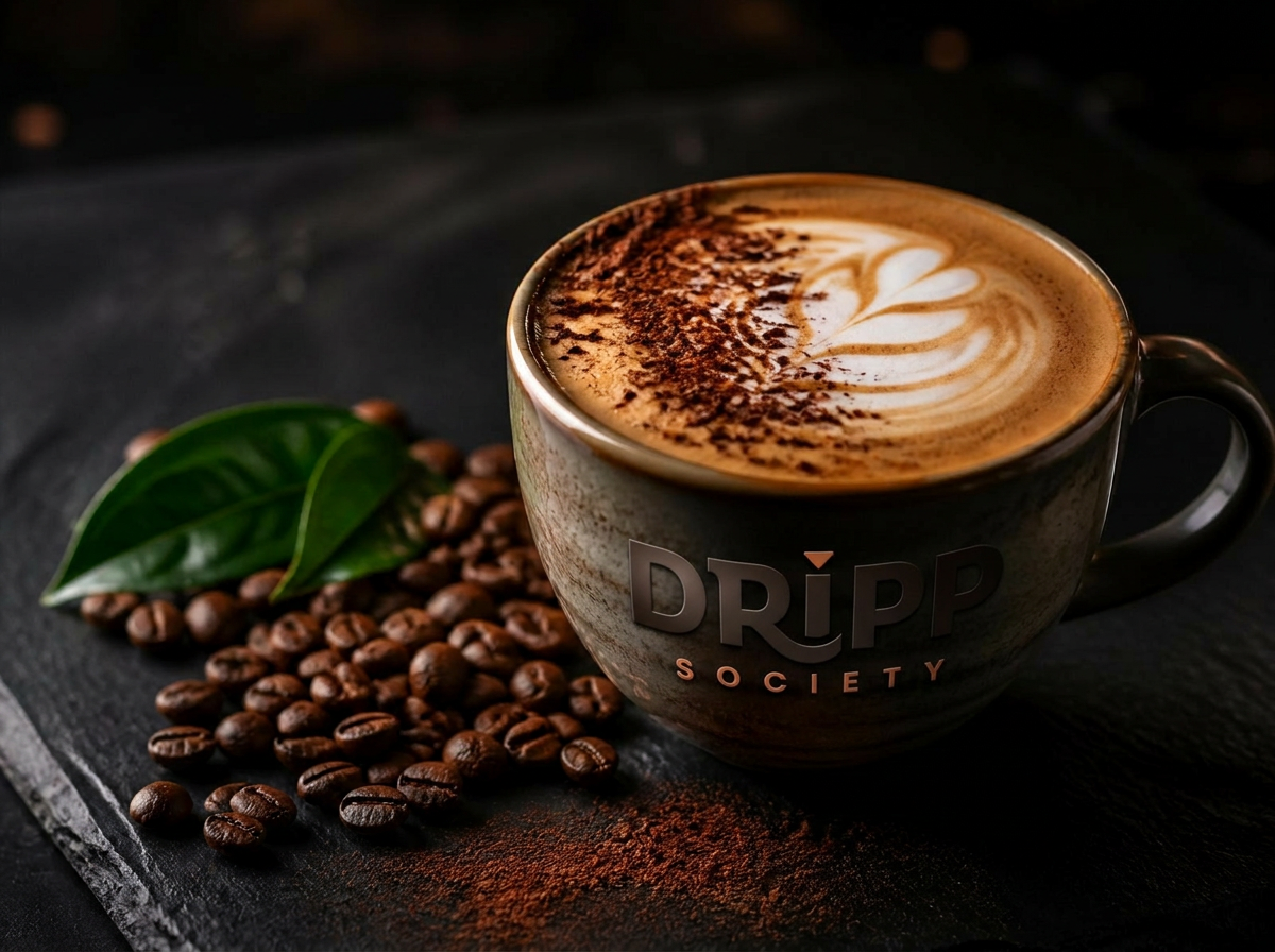 A premium cold coffee with cream and ice — Dripp Society