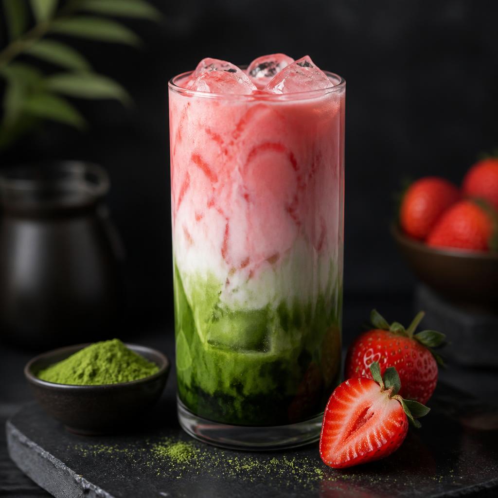 Strawberry Matcha